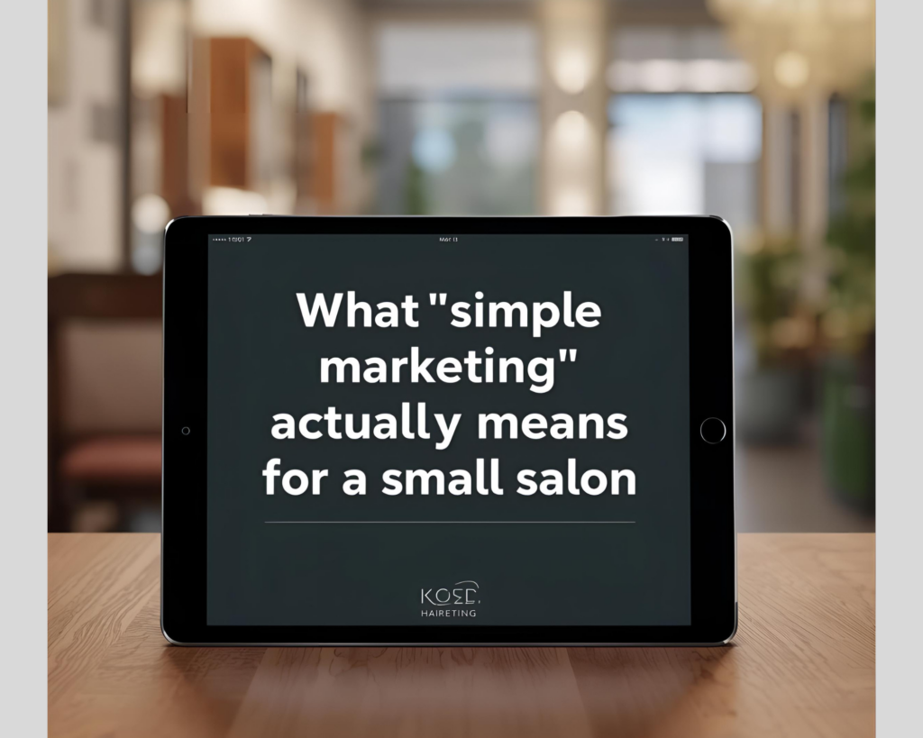 Best Simple Marketing Tips for Small Salons